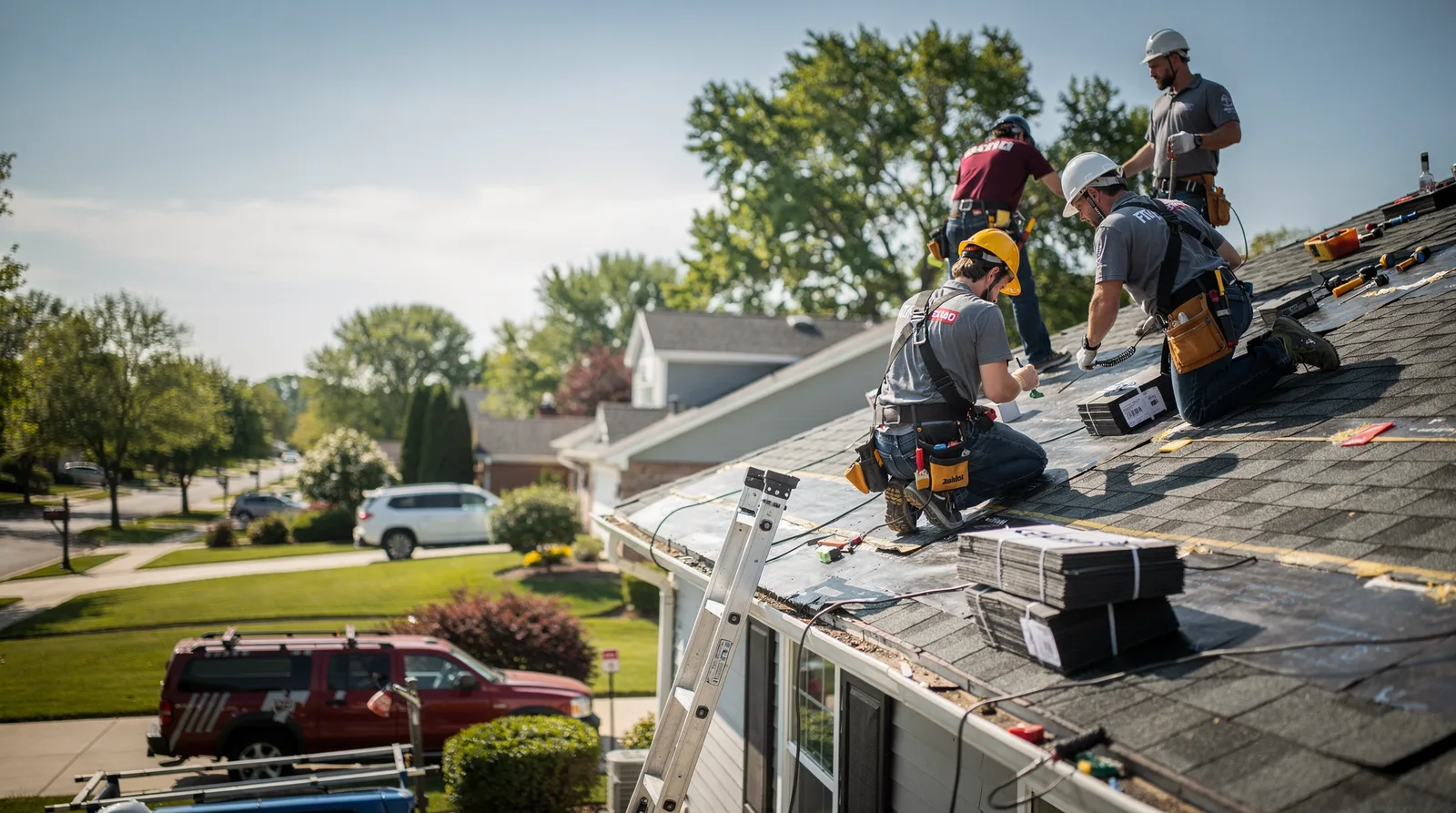 Roof Repair in Black River Falls, WI around you
